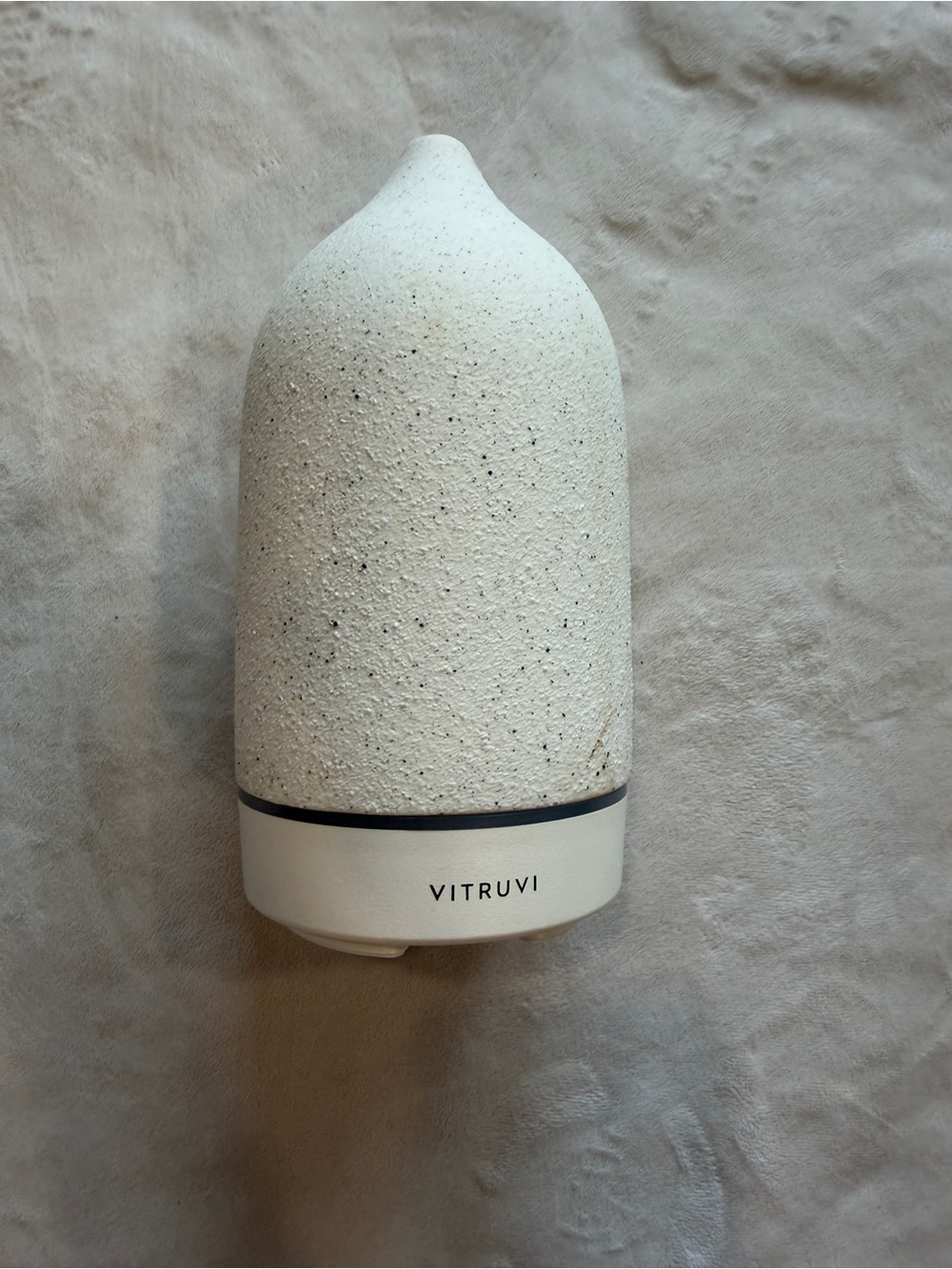 Vitruvi Ceramic Diffuser in Natural White - Minimal Home Accent